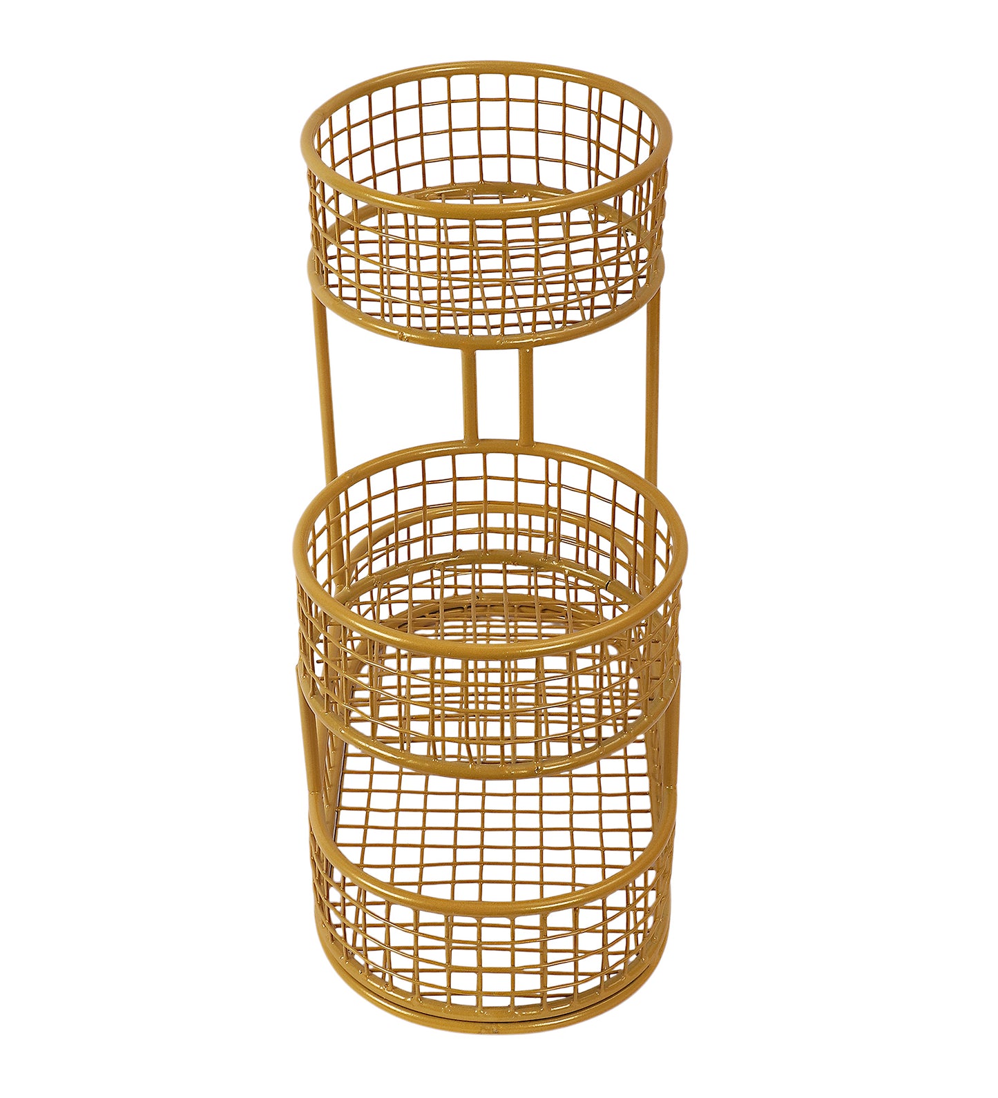 Gold Wired Fruits & vegetable Basket