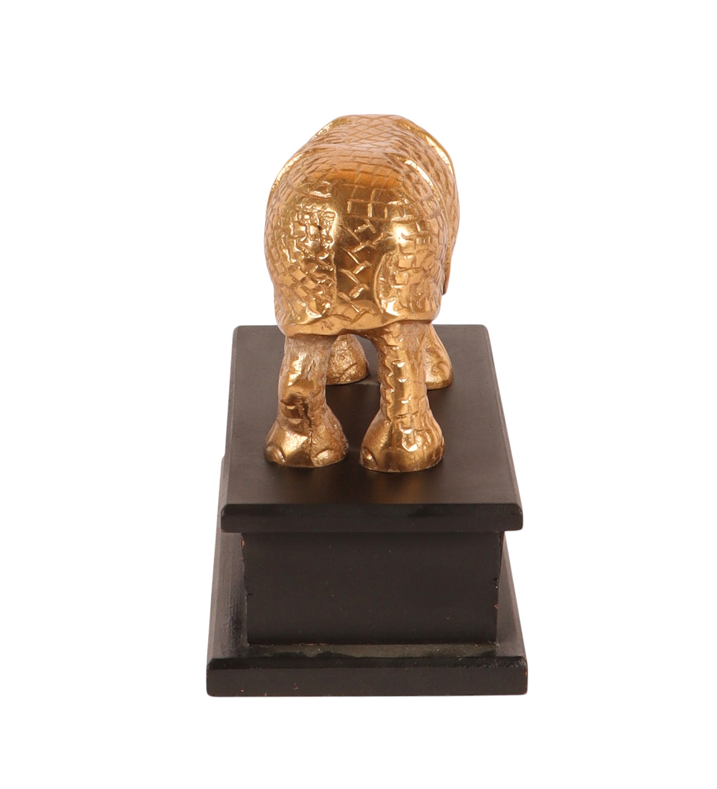 Aluminium Rhino table Decor