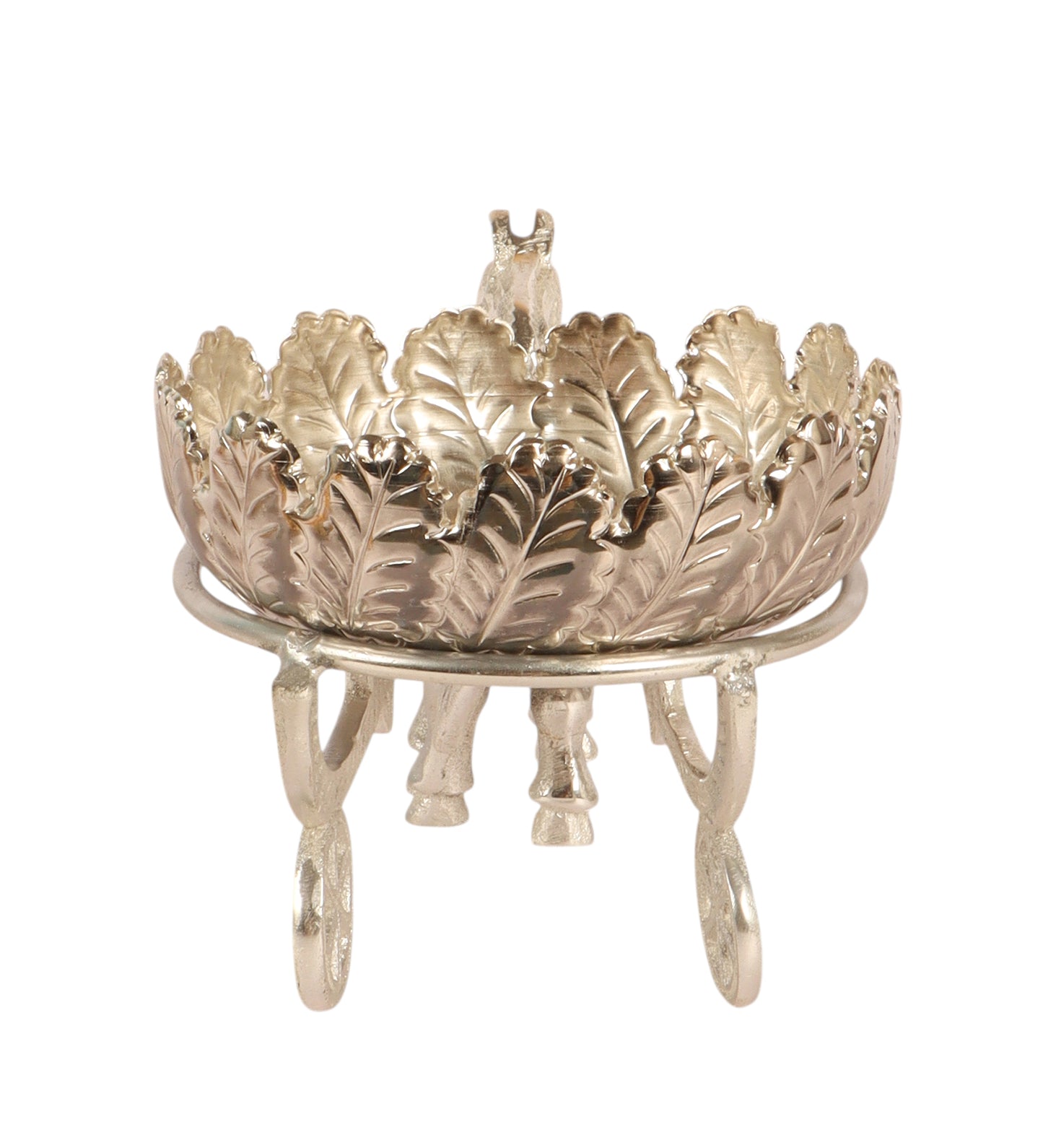 Silver Horse Cart Decorative Bowl