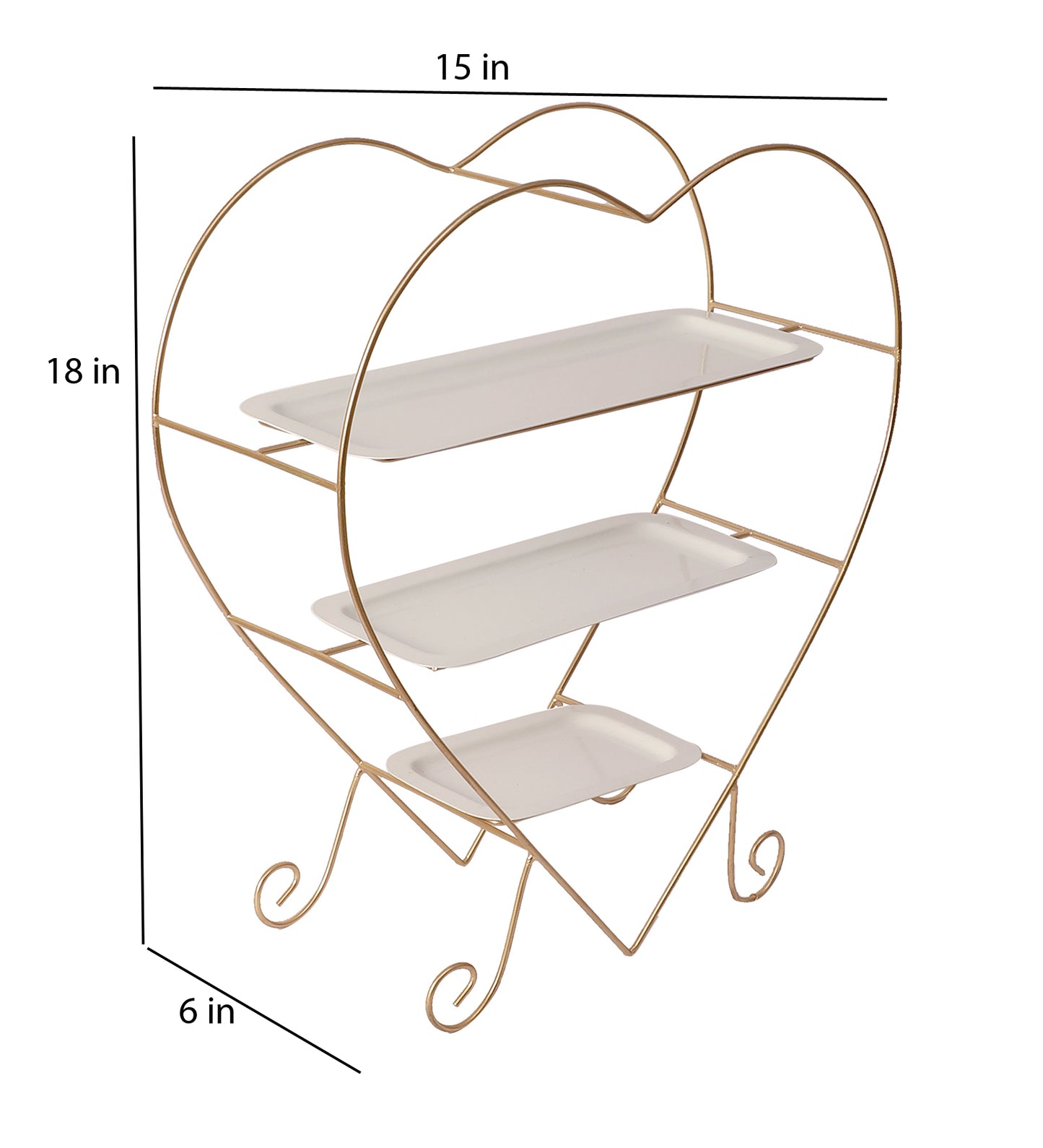 Heart Shape Buffet Platter