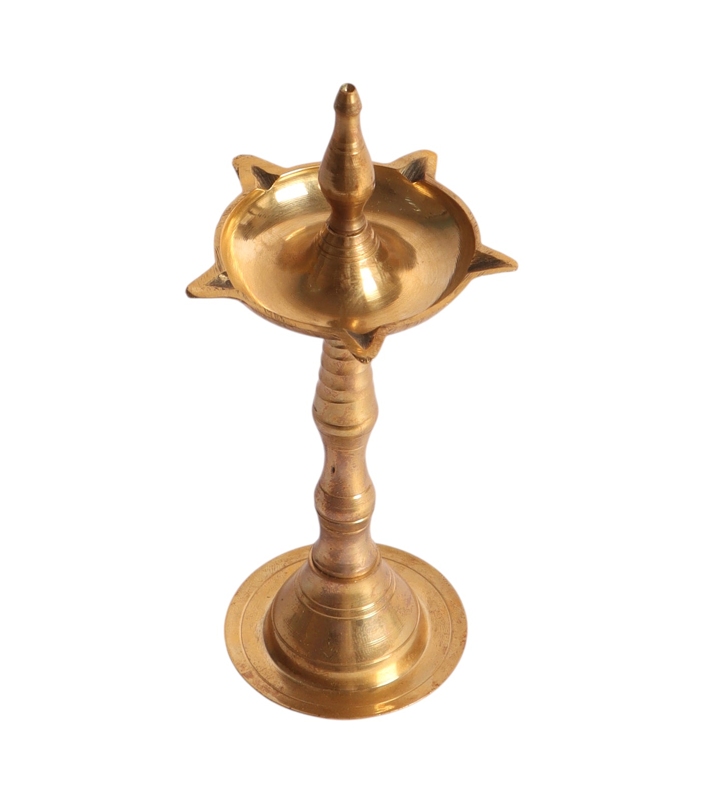 Smal Brass Kerela Deepak Single