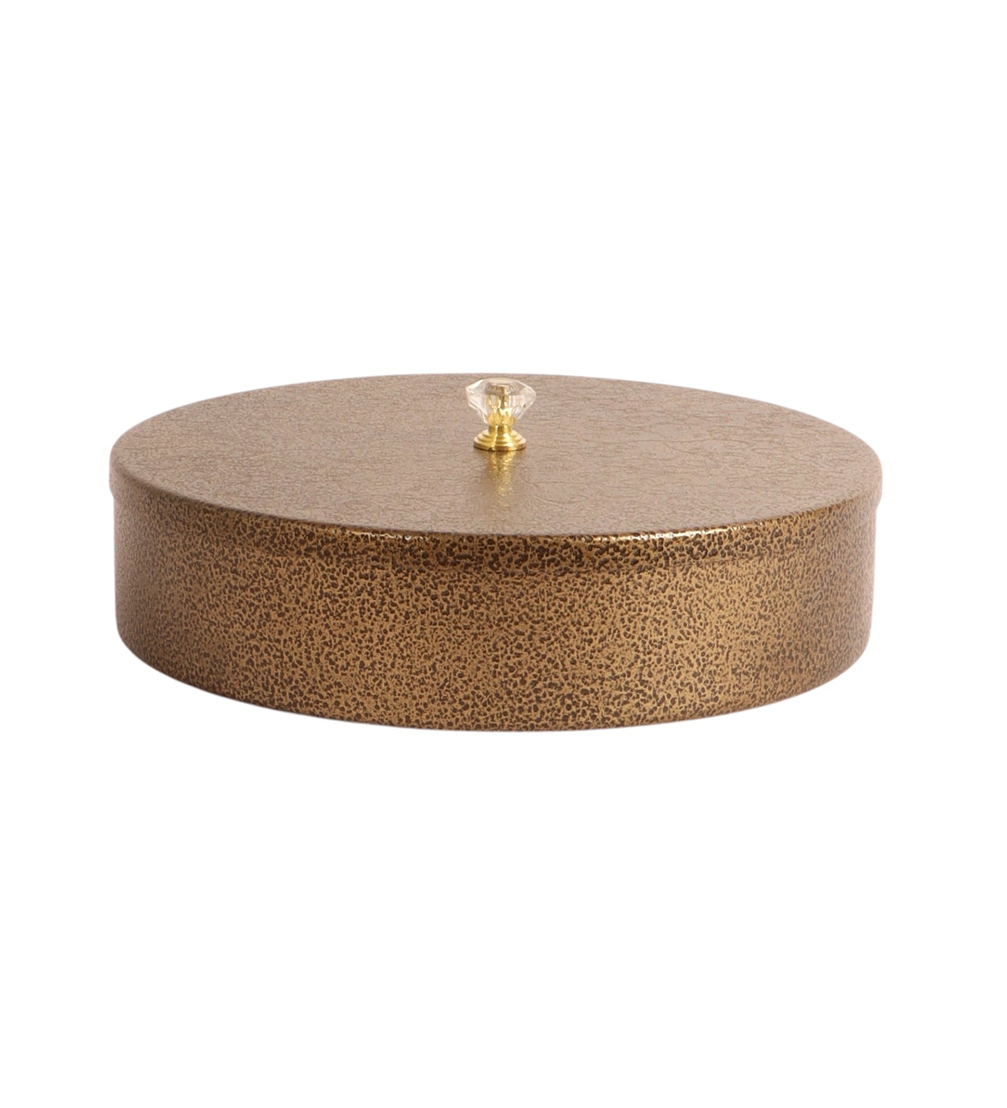 Copper Textured Dry Fruit Box With Lid