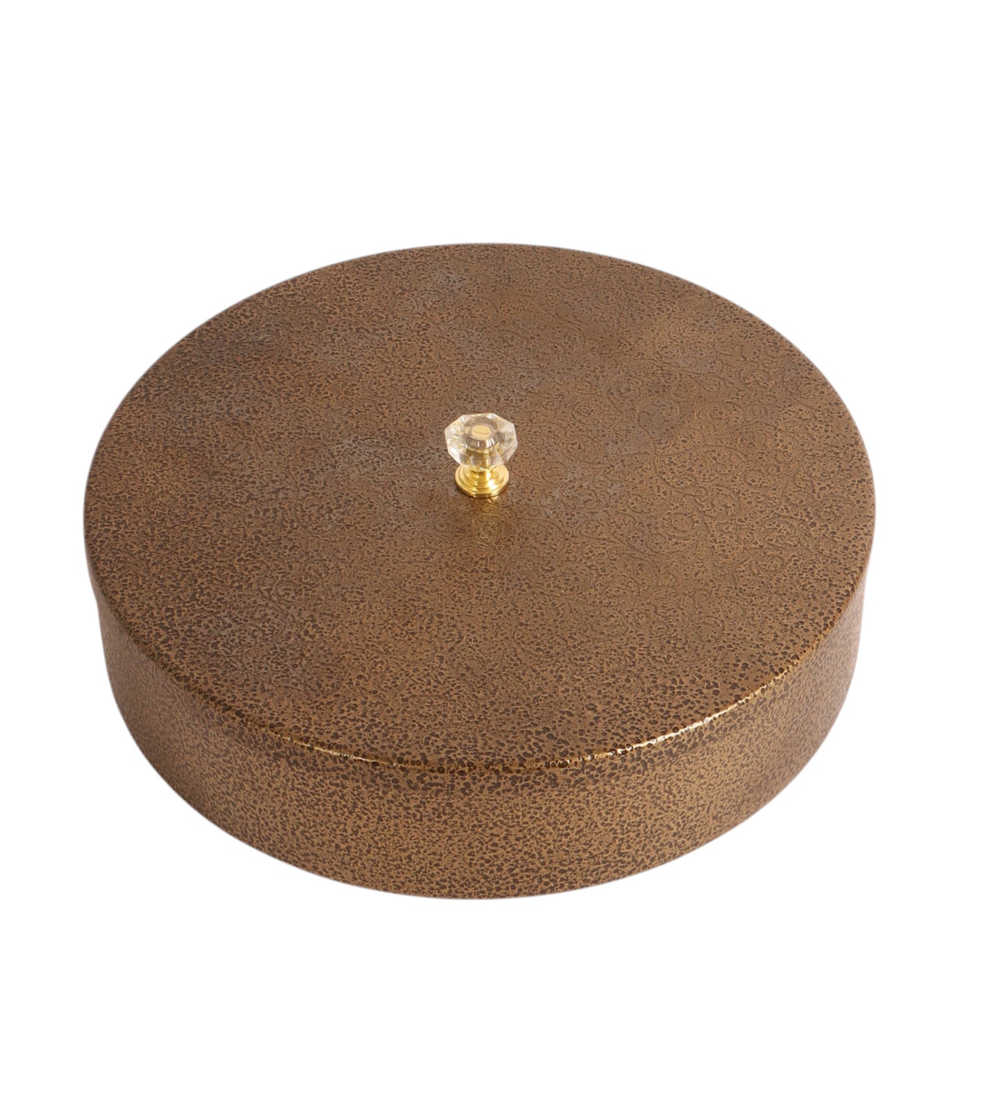 Copper Textured Dry Fruit Box With Lid