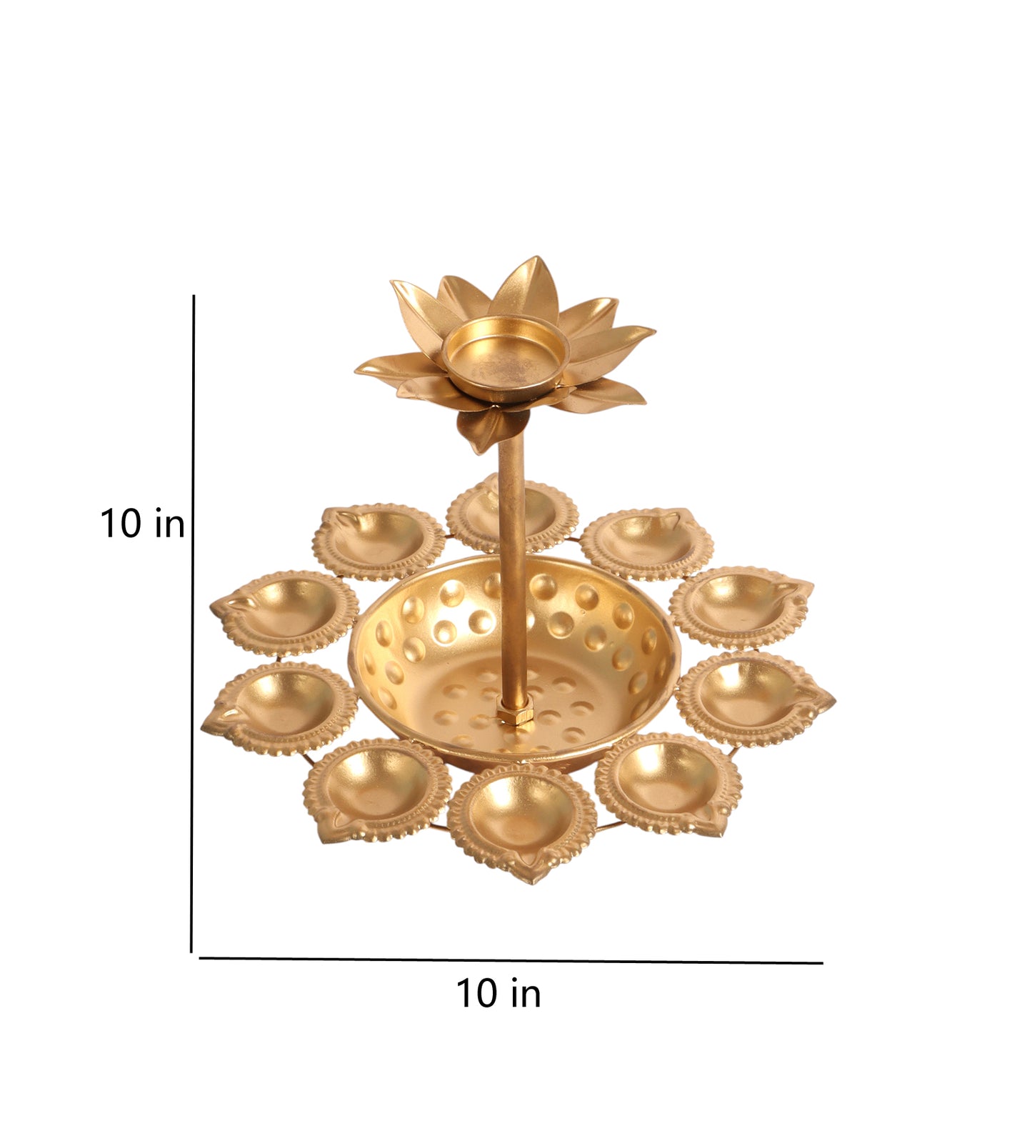 Dia Urli With Detachable Tealight Single