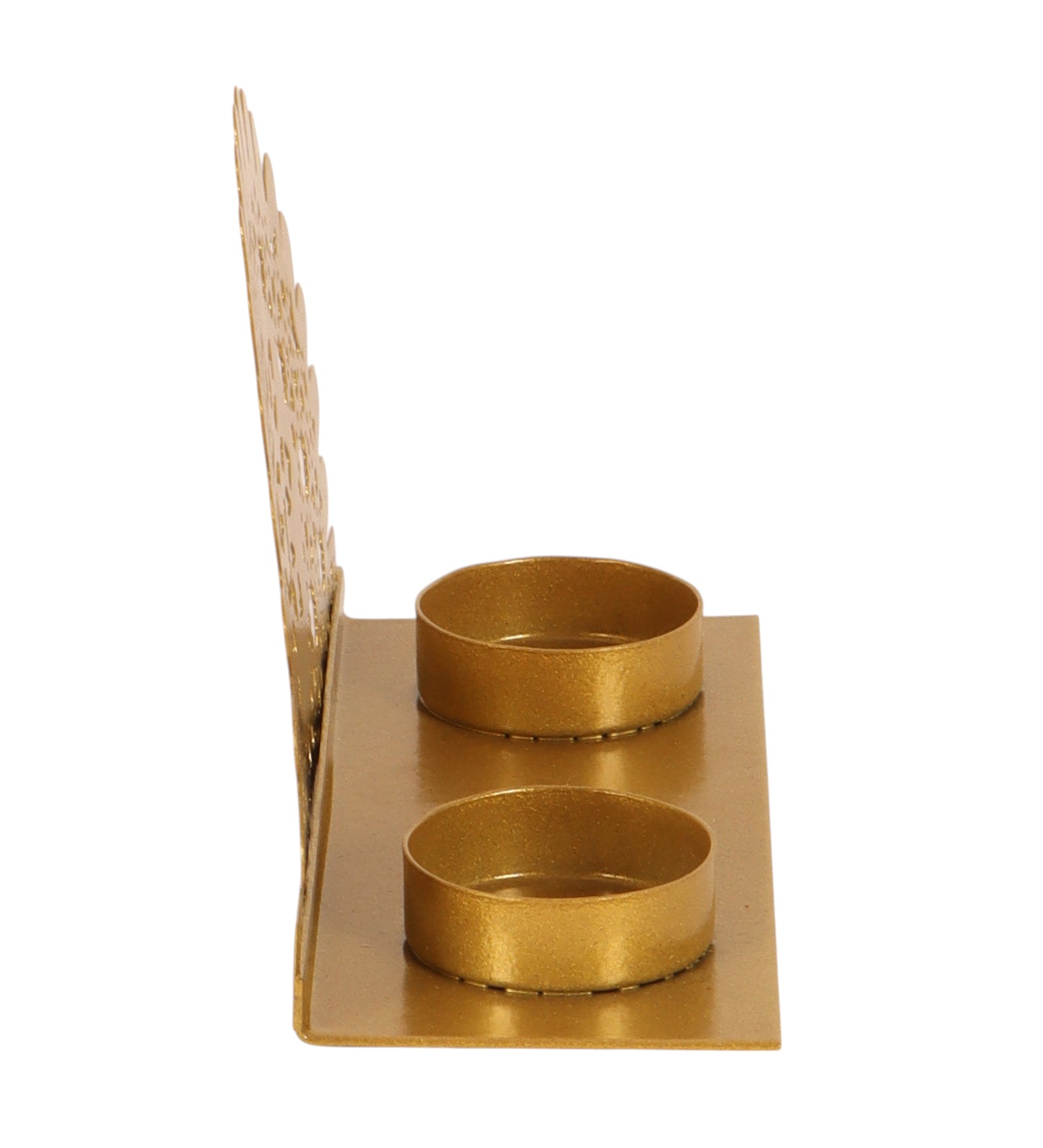 Om Metal Tealight Holder Single
