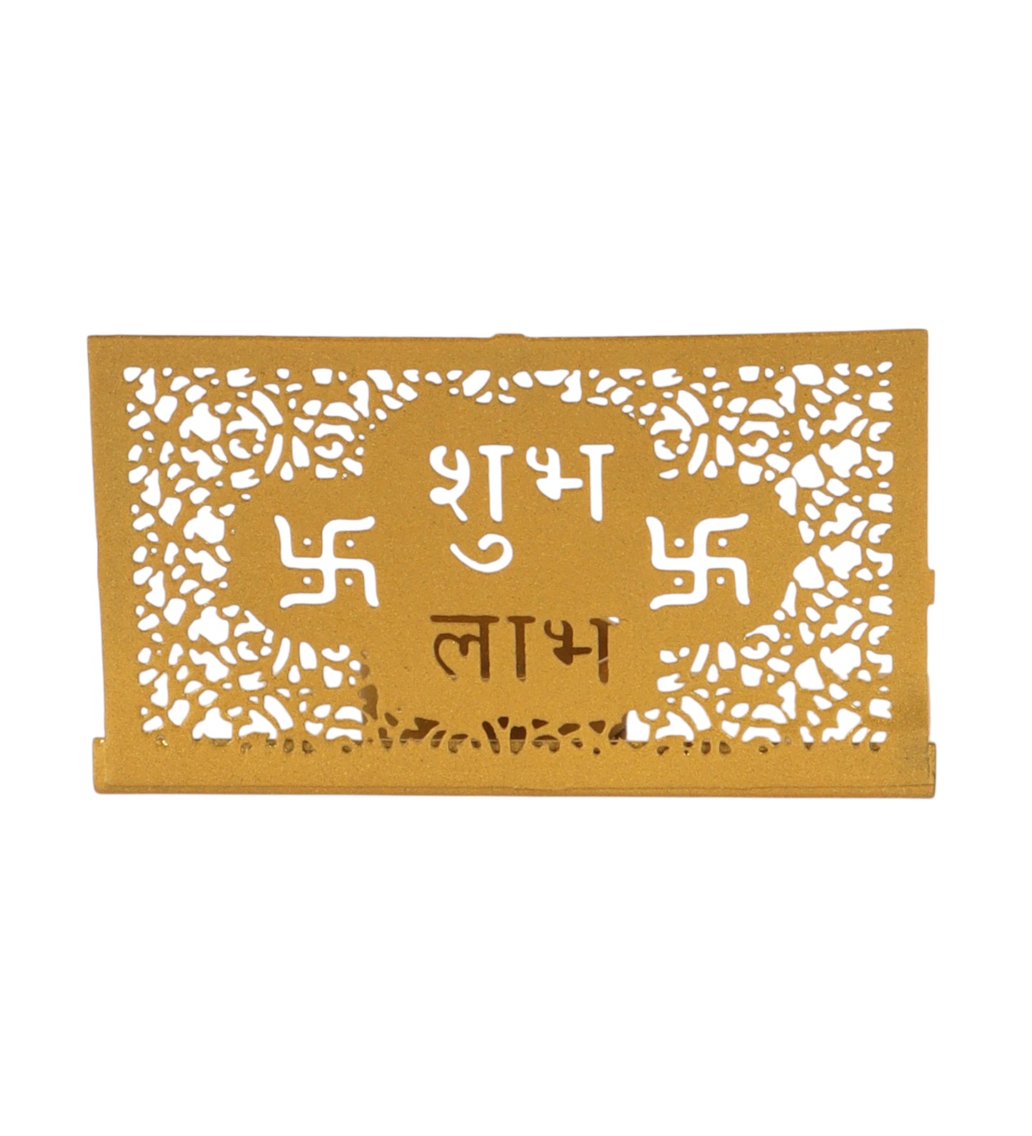 Shubh Labh Metal Single Tealight Holder