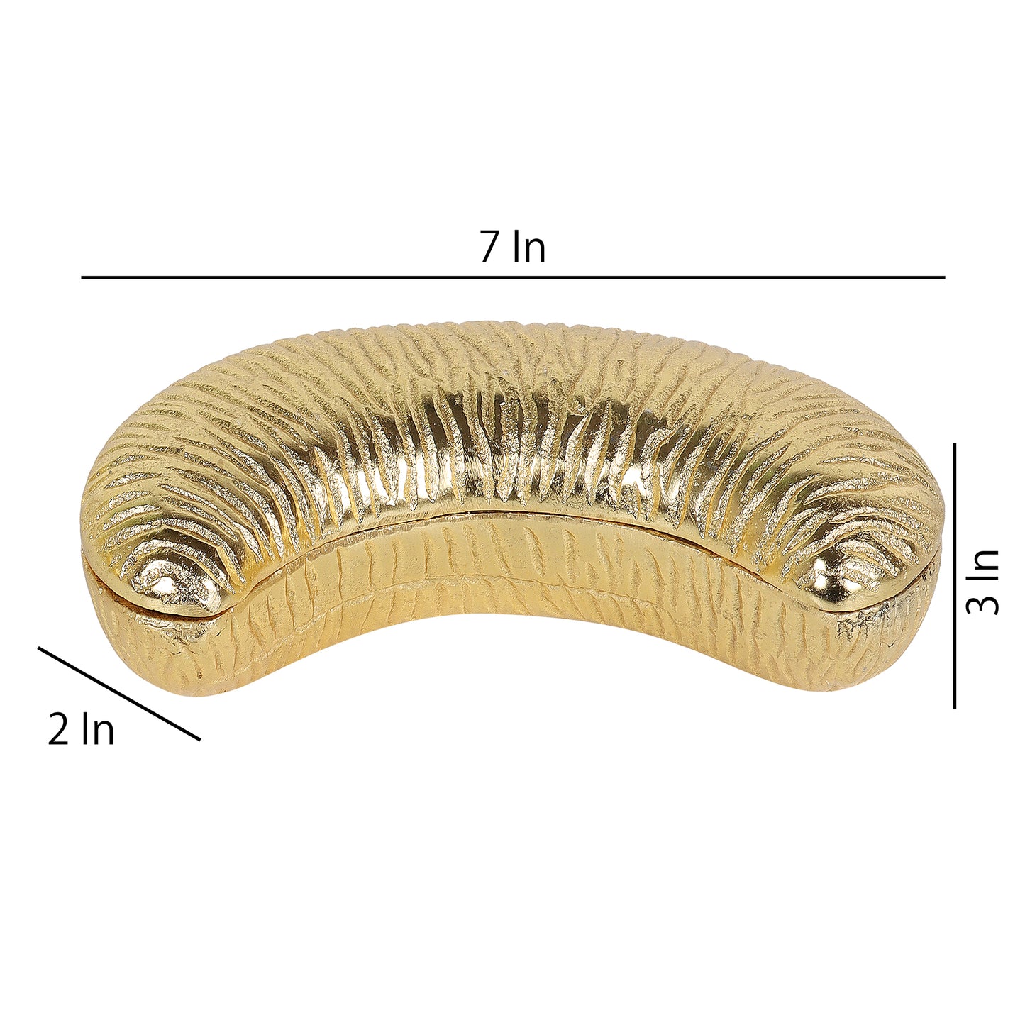 Aluminium Cashew Platter