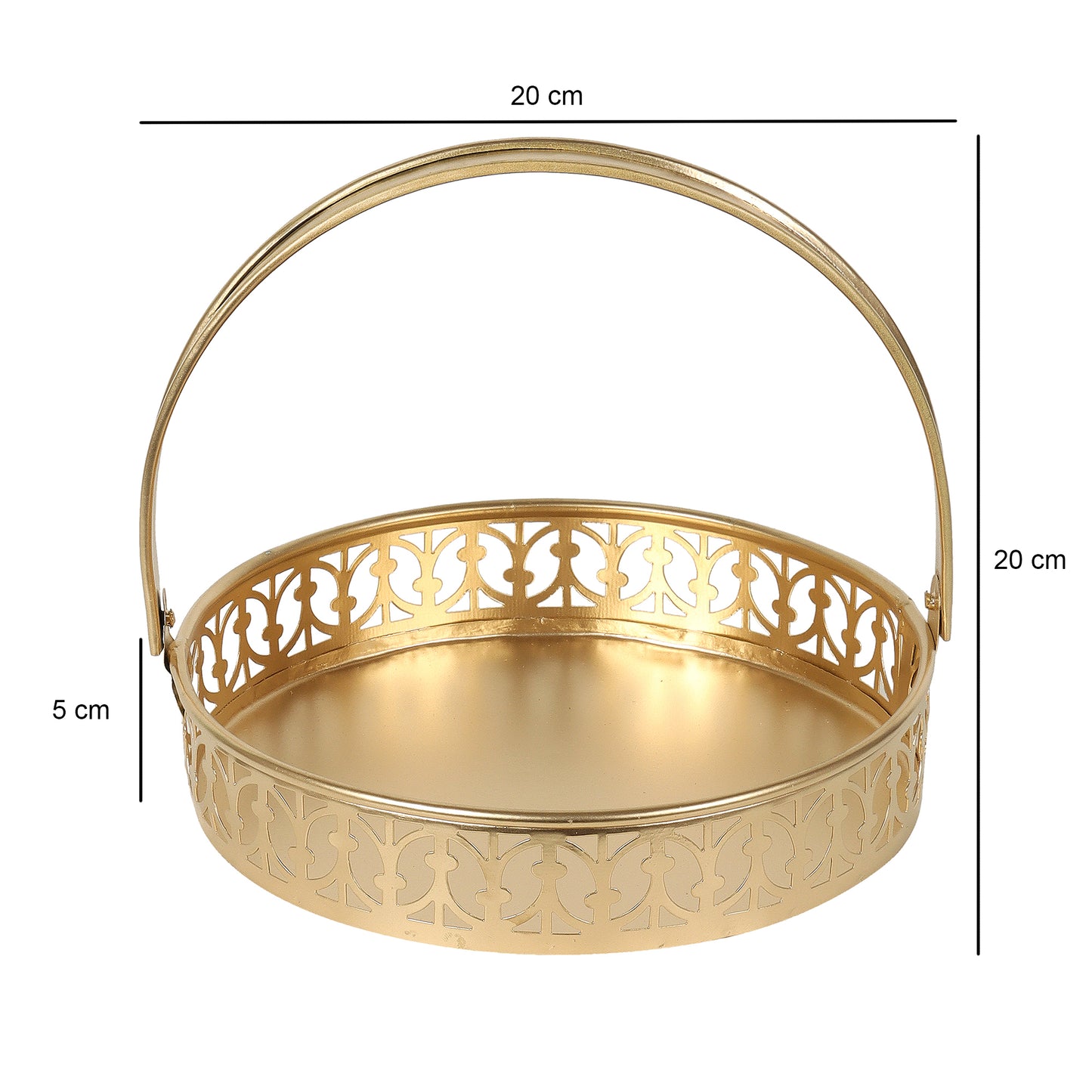 Round Gift Basket