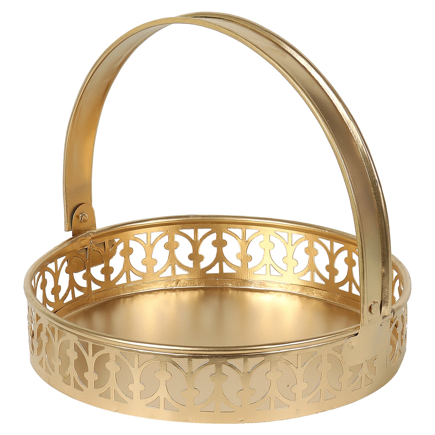 Round Gift Basket