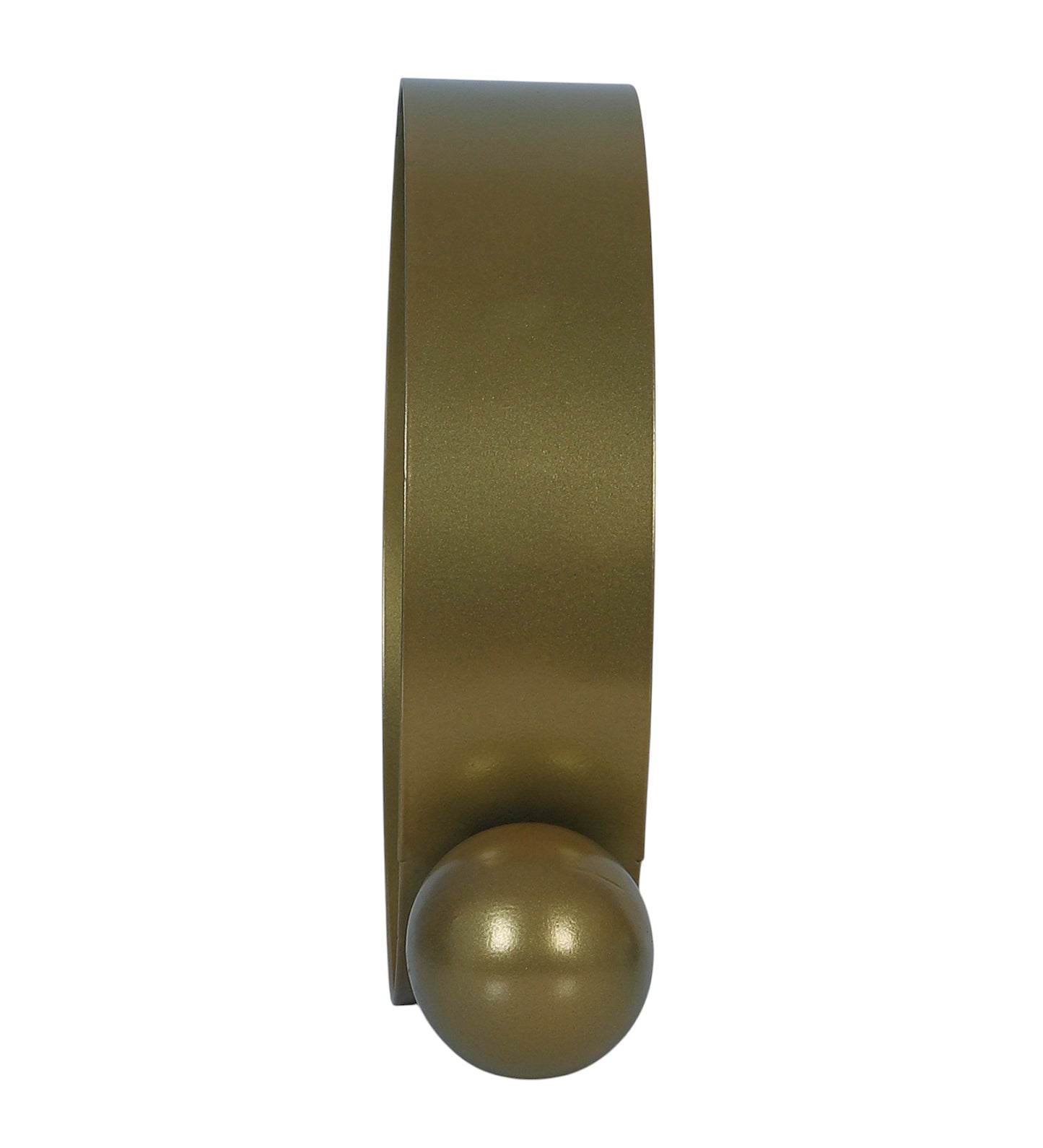 Gold Round Ball Table Clock