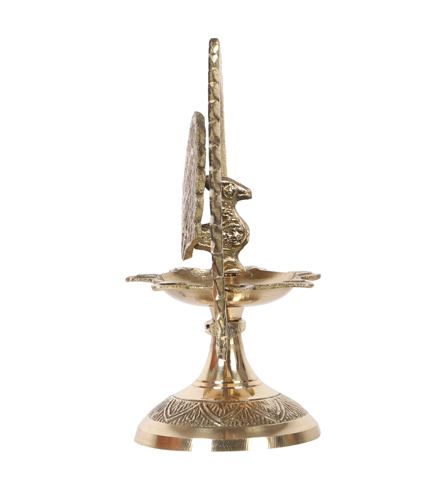 Peacock Brass Kerela Deepak Set of 2