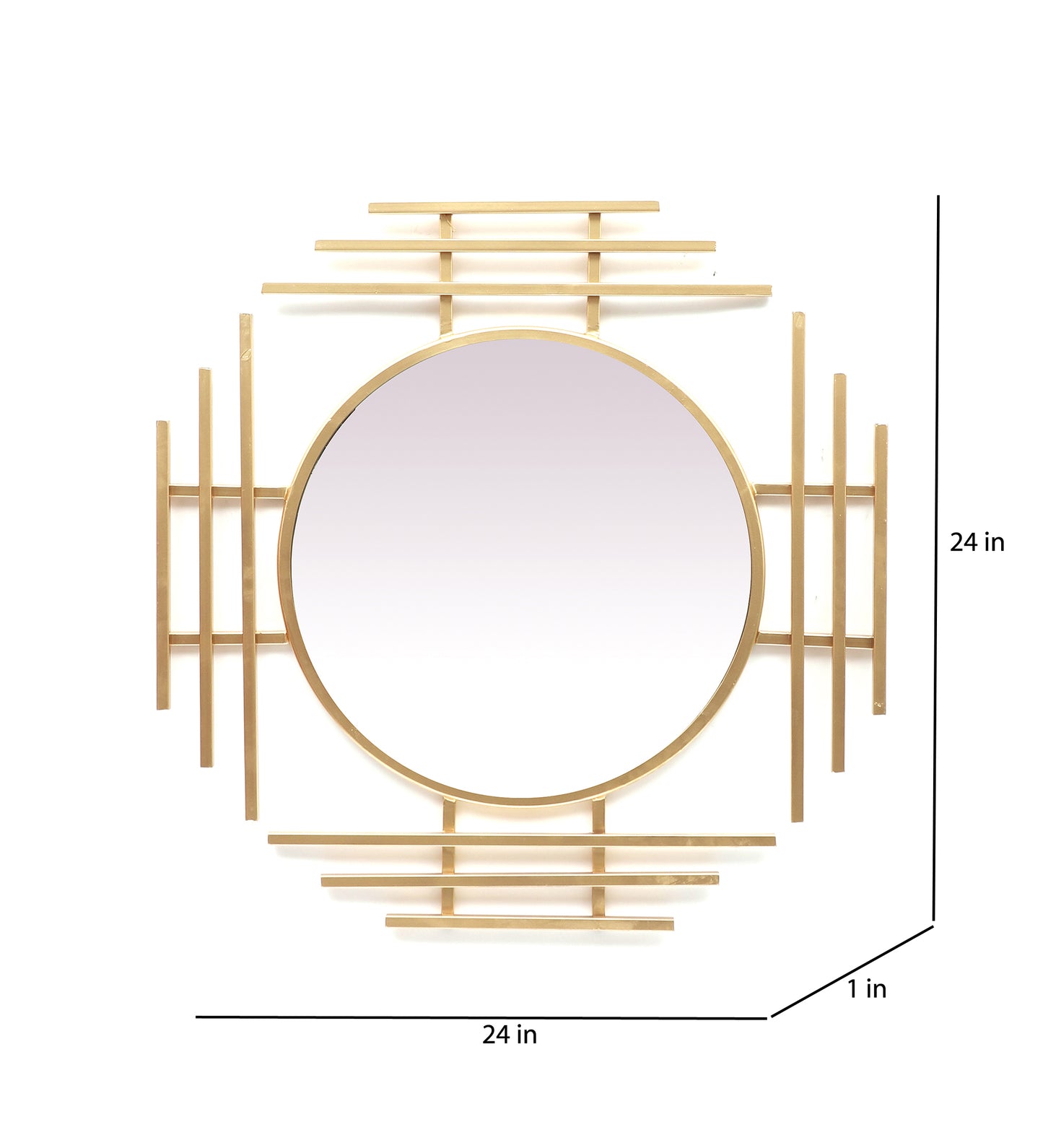 Three Stripes Wall Mirror