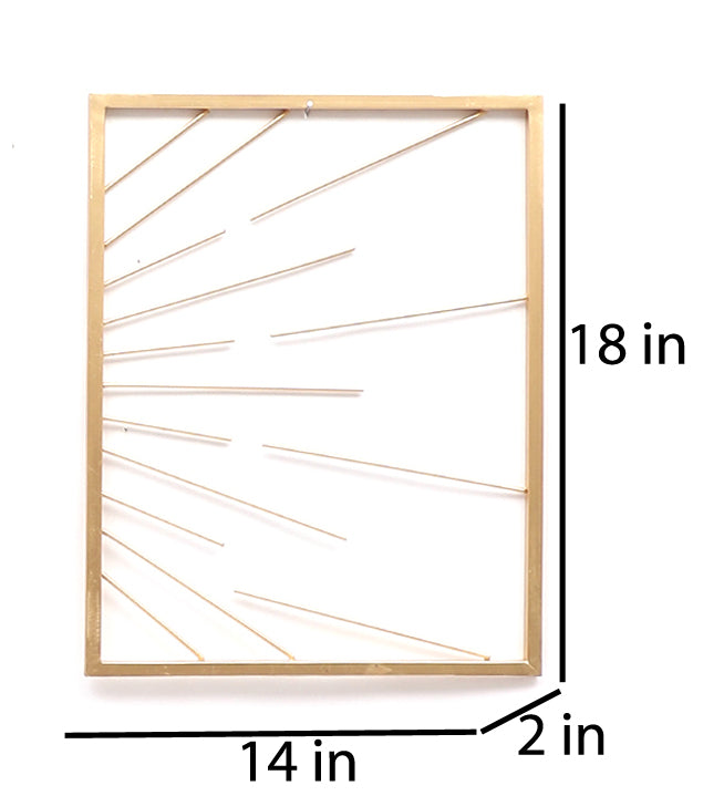Sun Metall Wall Decor Set of 3