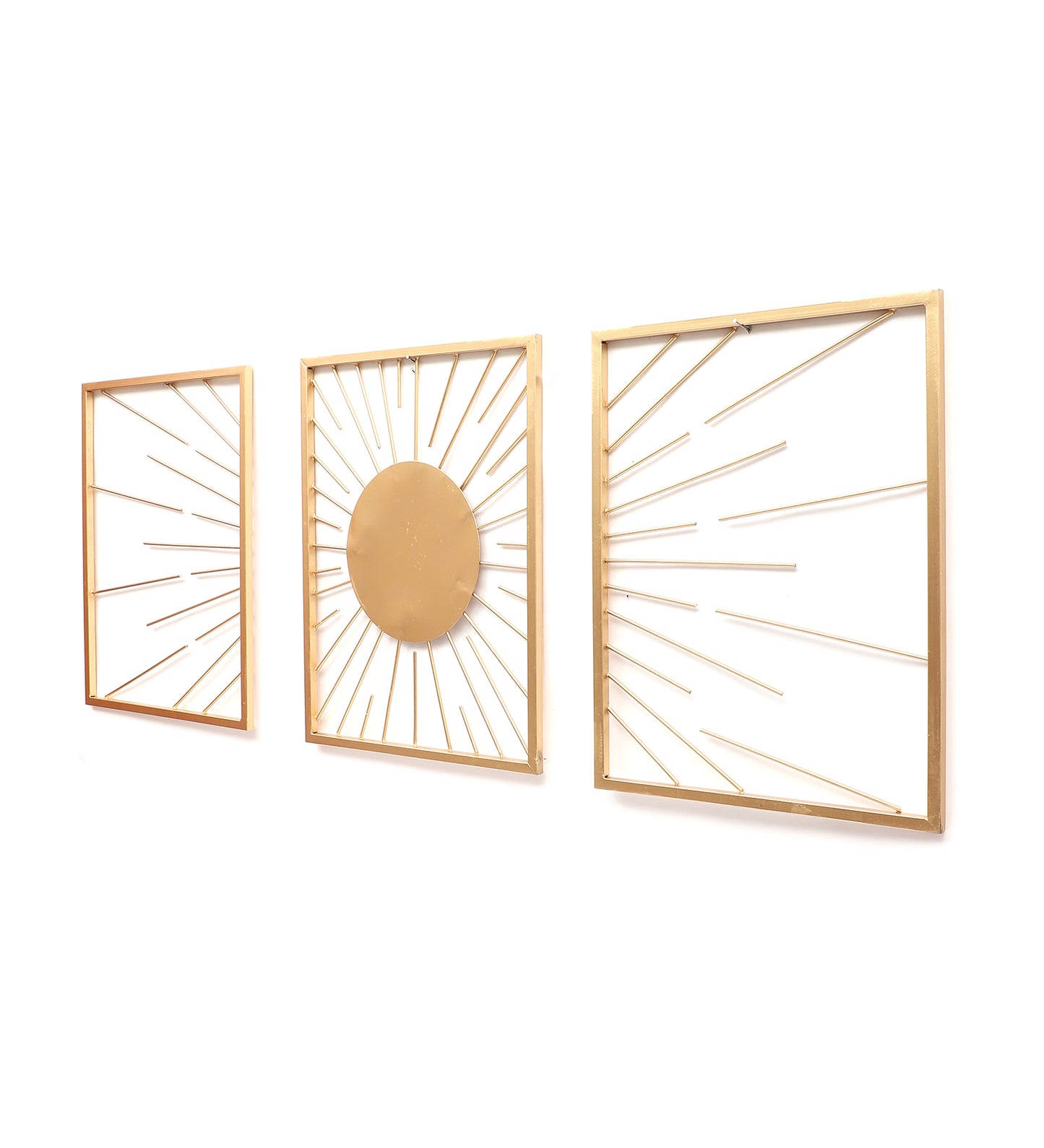 Sun Metall Wall Decor Set of 3