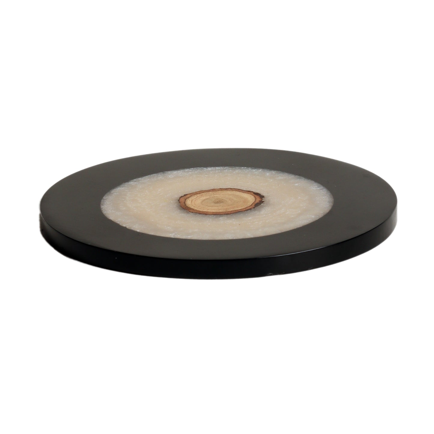 Black & White Resin Coaster Set of 4