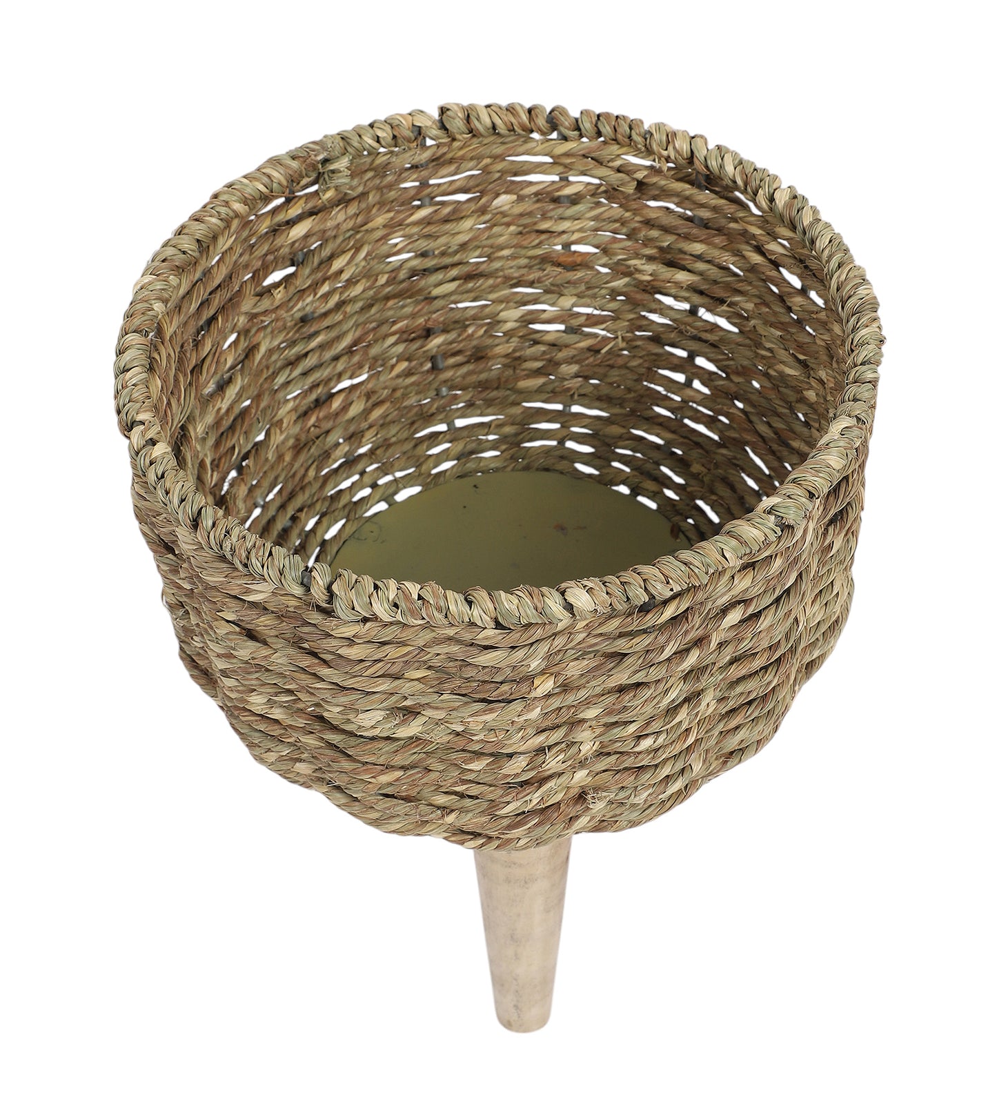 Biege Jute Planter Set of 3