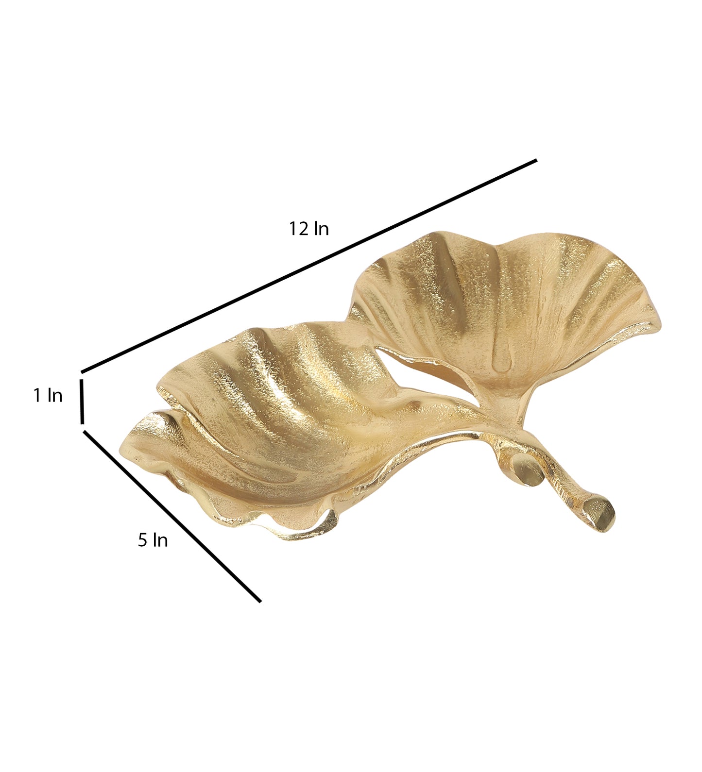 Double Leaf Aluminium Platter