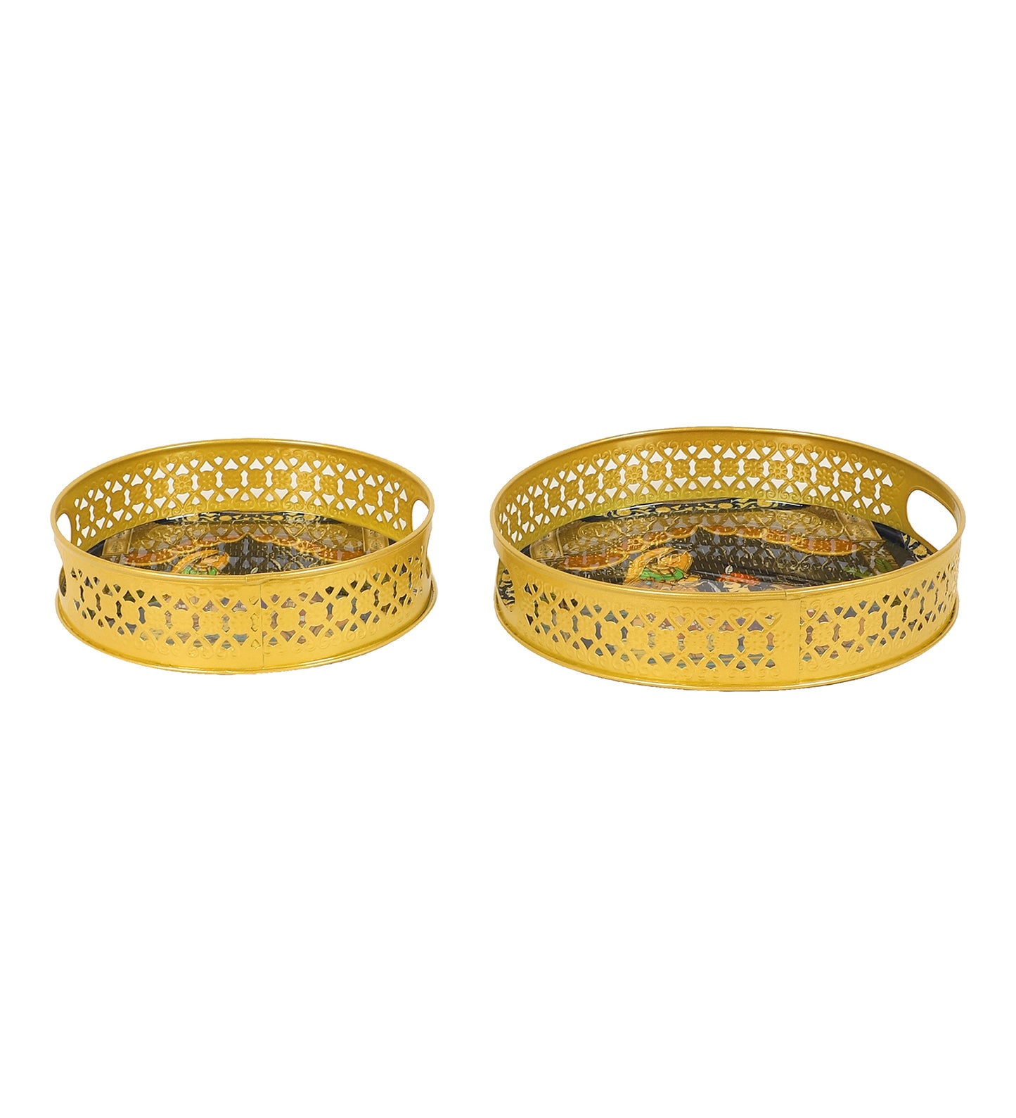 Wedding Design Tray Set of 2
