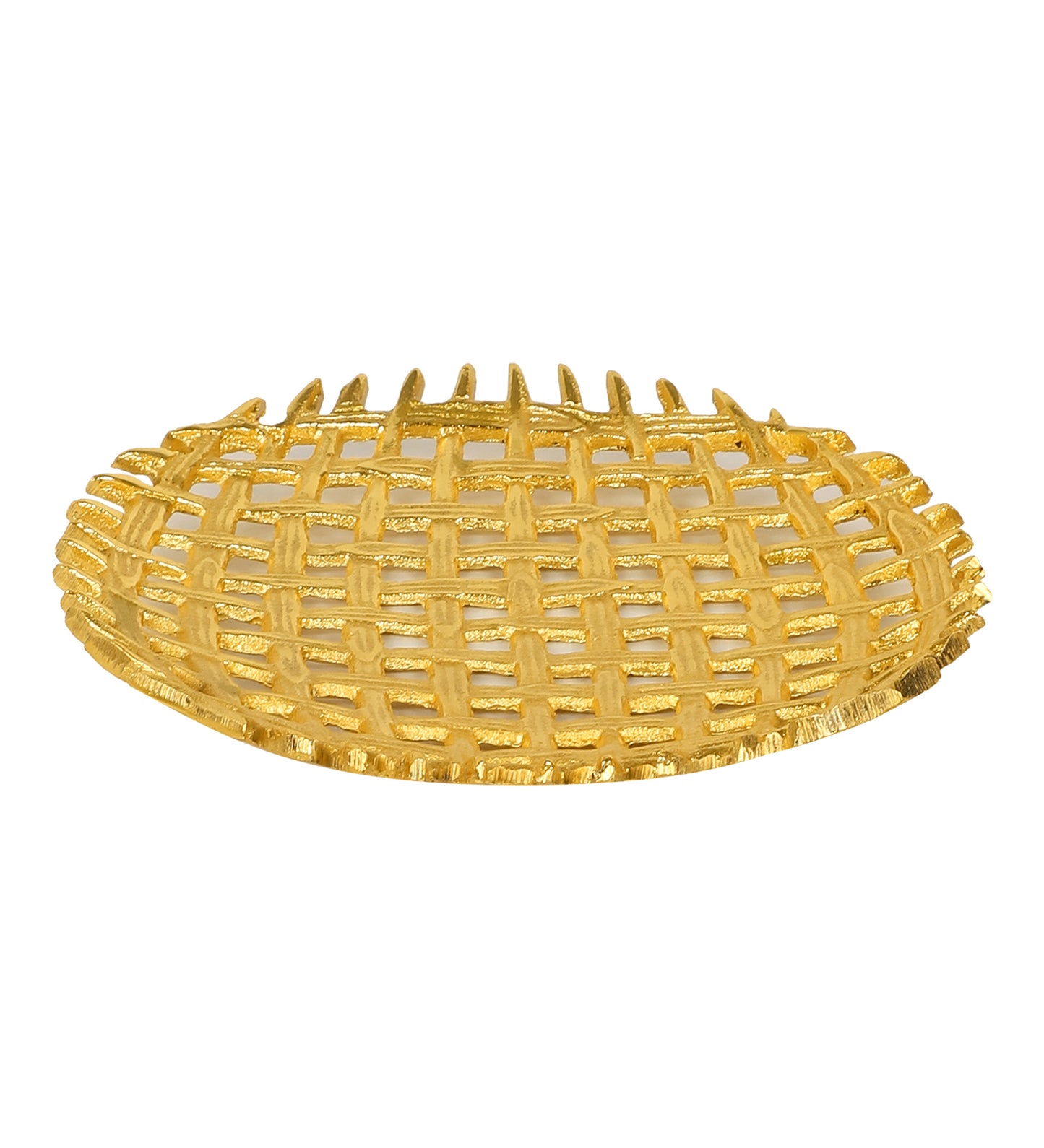 Round Wired Aluminium Platter