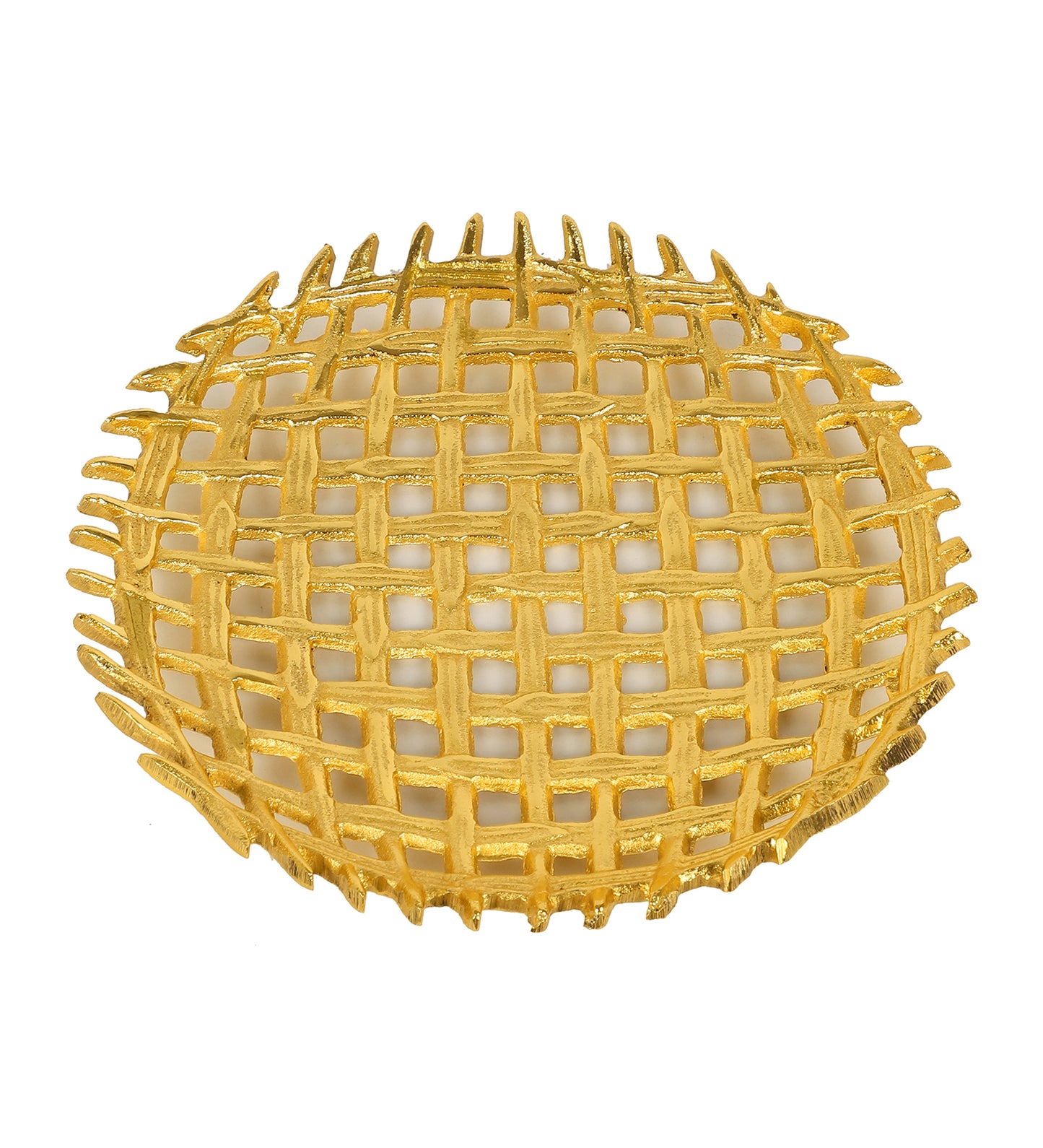Round Wired Aluminium Platter