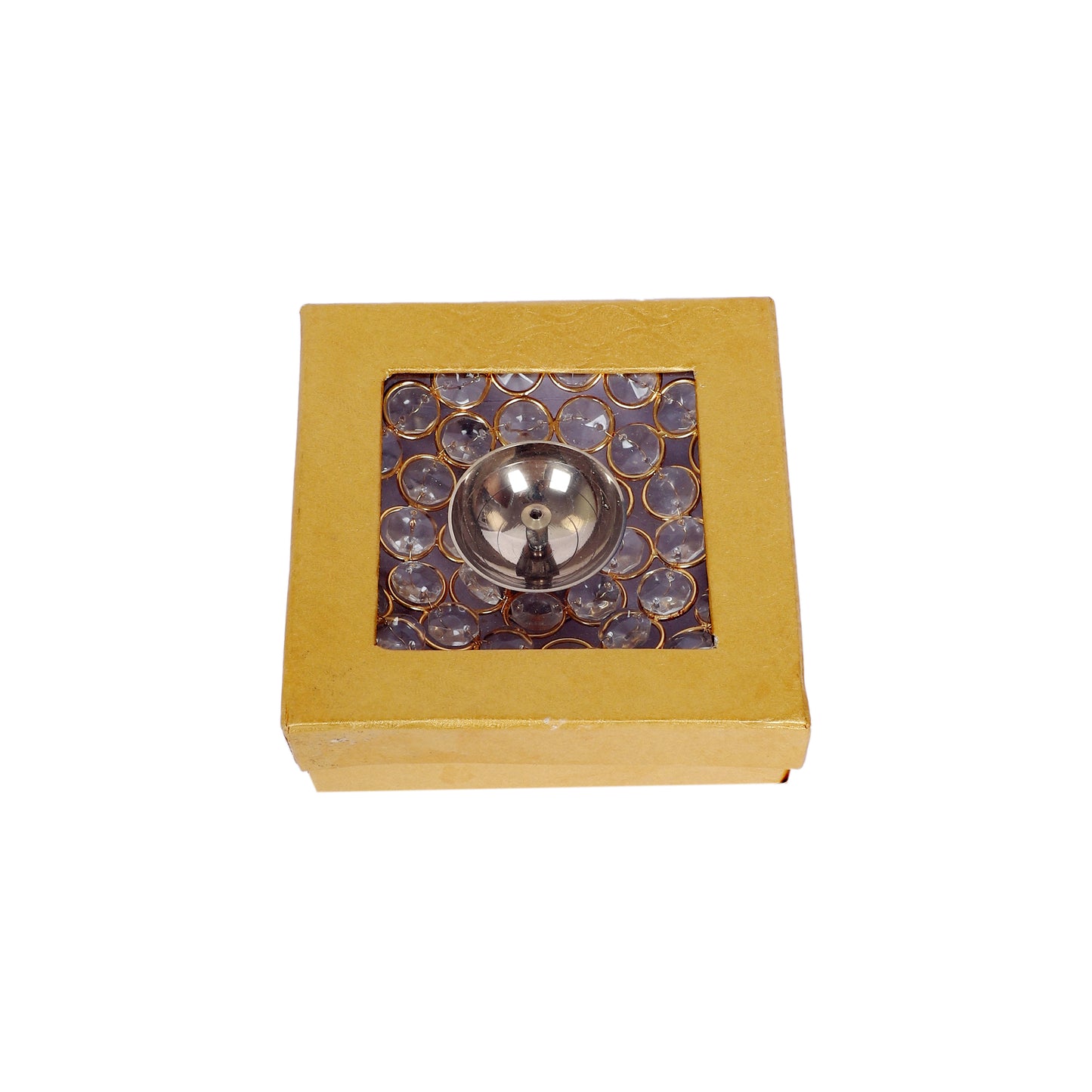 Crystal Brass Dia Set of 2