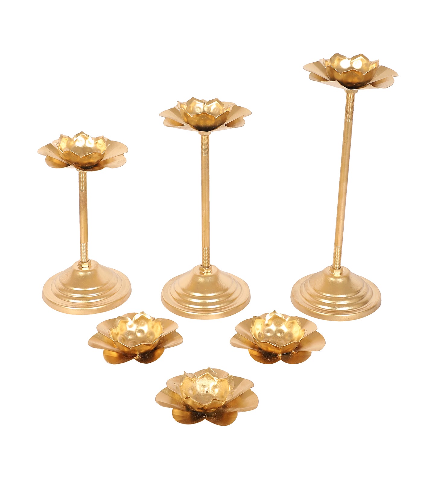 Lotus Detachable Tealight Holder Set of 6