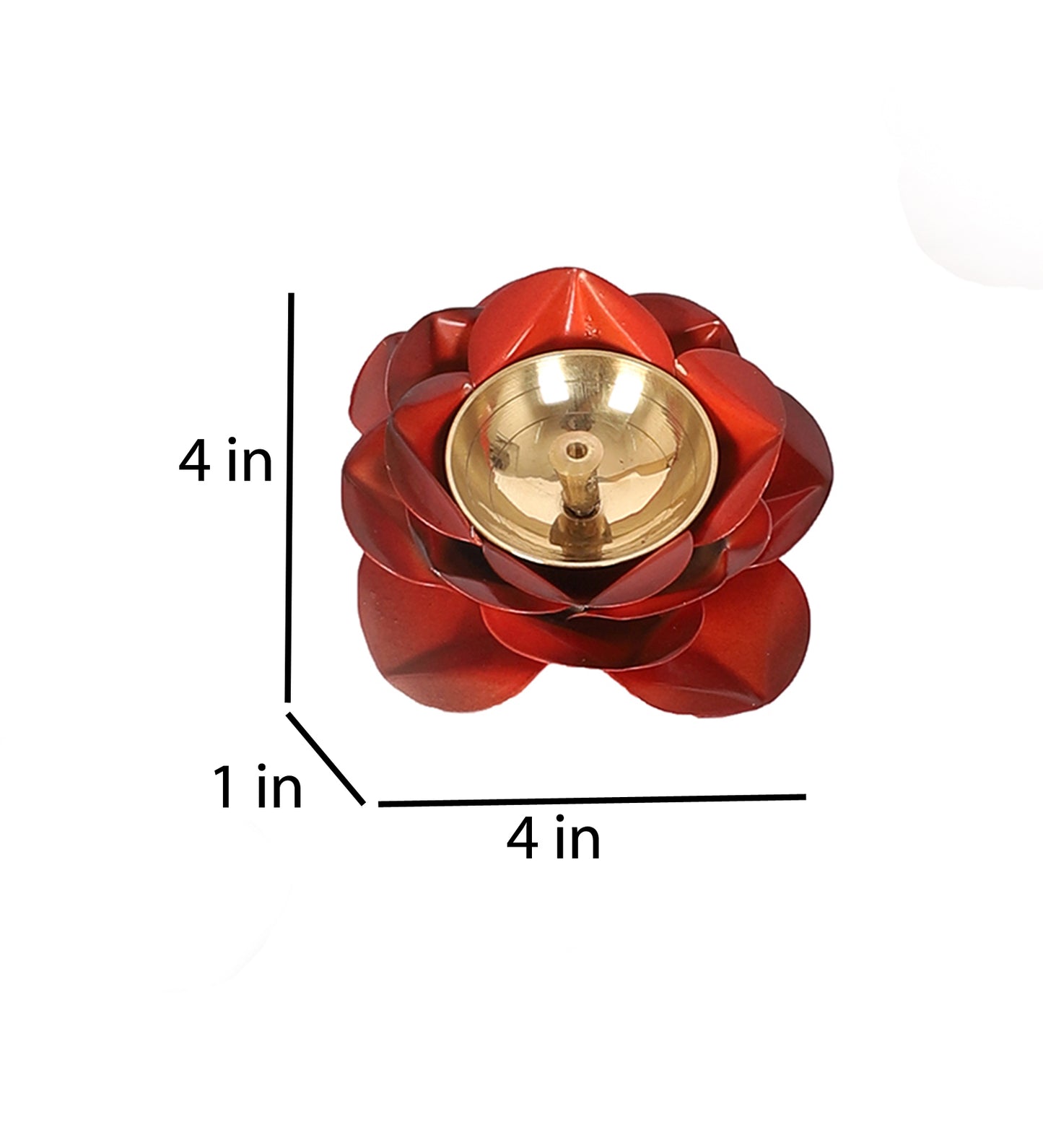 Small Multicolor Metal Dia Set of 3