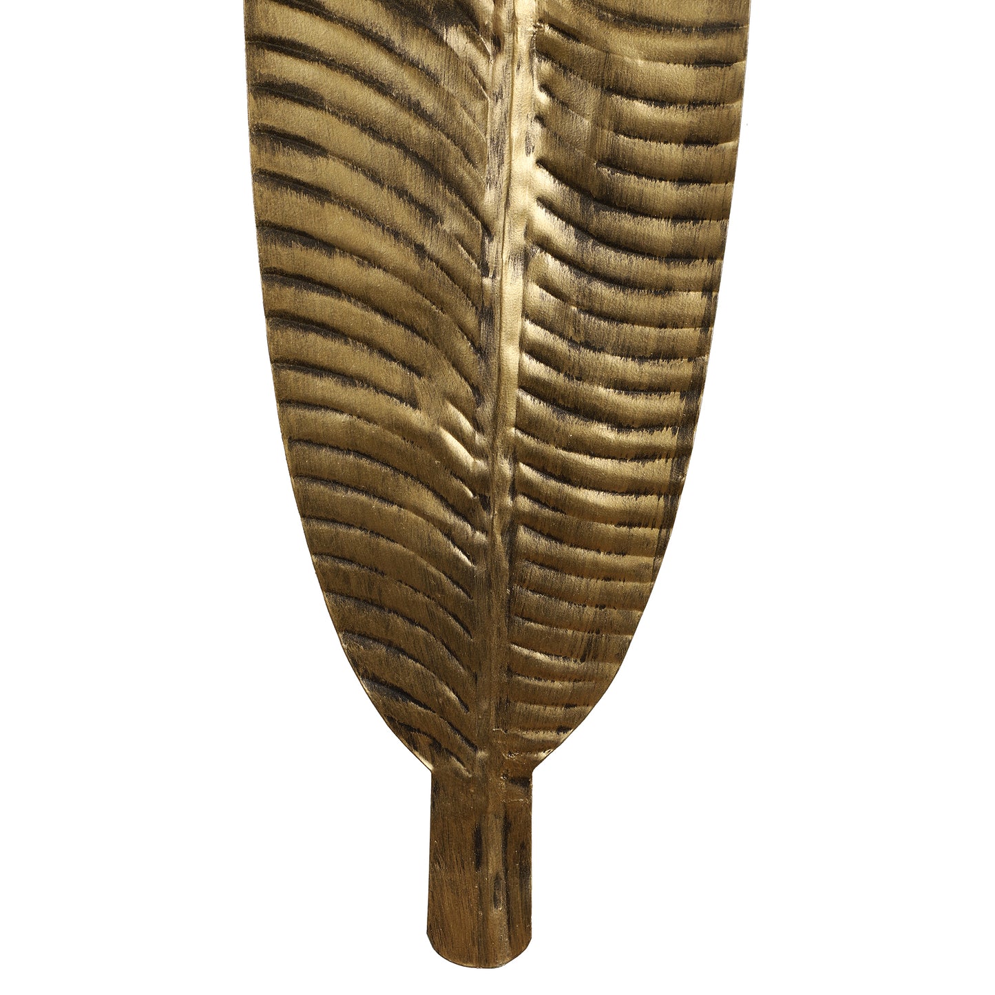 Long Antique Leaves Wall Décor Set of 2