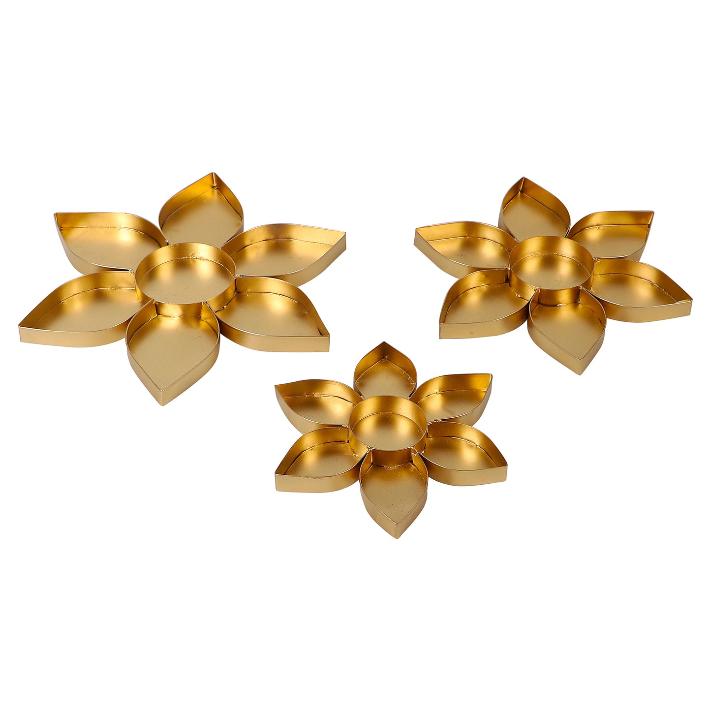 Flower Shape Urli Set of 3