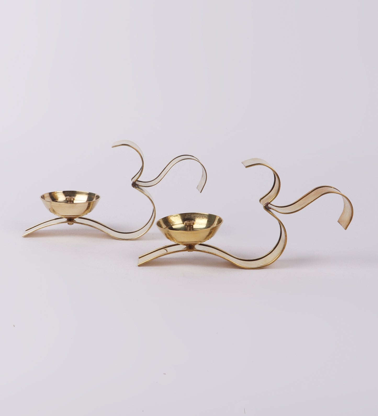 Om Akhand Dia Set of 2